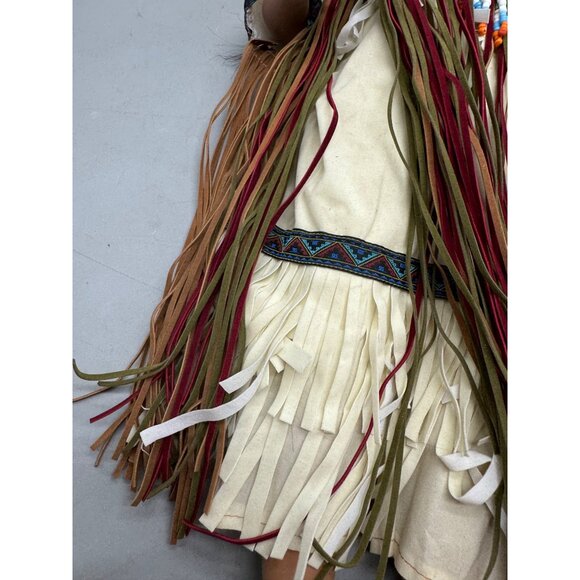 Traditions Doll Collection Native American-Inspired Porcelain Doll Beaded READ - Picture 15 of 16